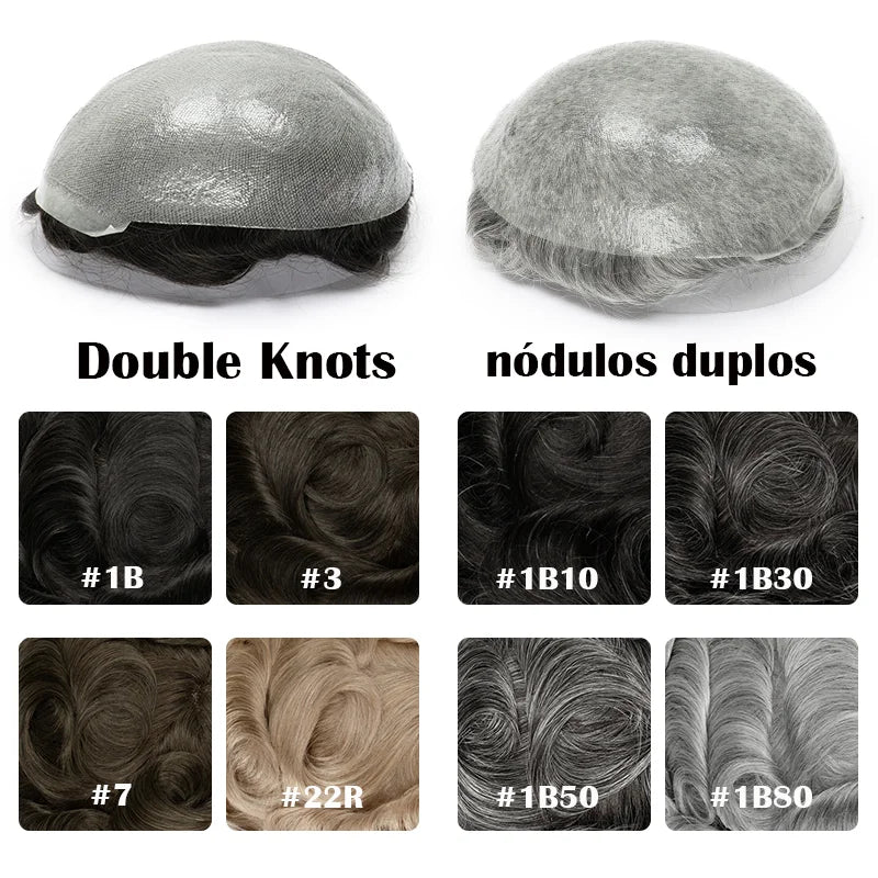 Complément capillaire homme lisse doubles nœuds et peau fine | Dream Shop