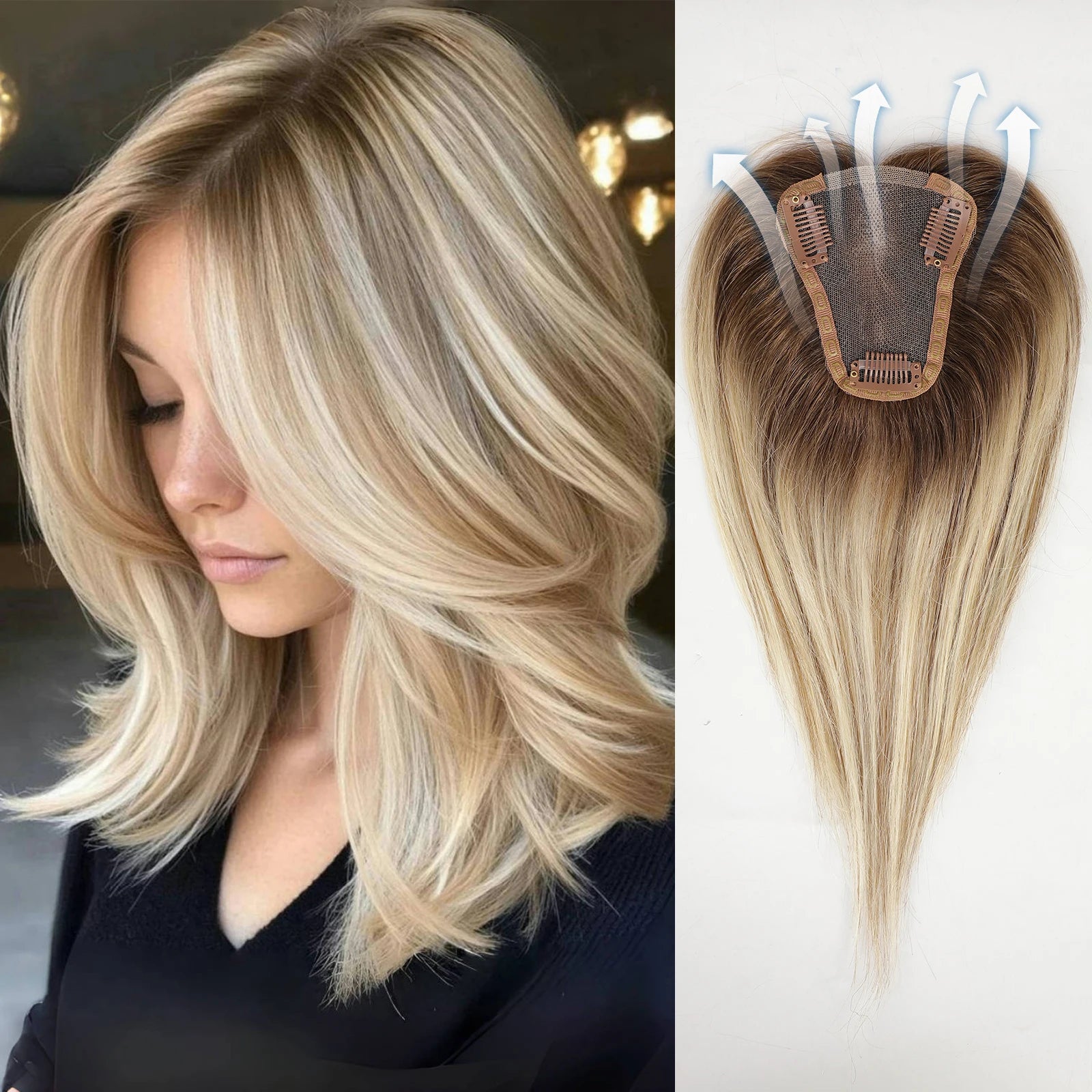 Taupe topper