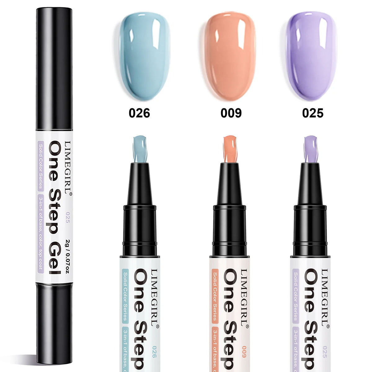 Gel nail polish pen Set of 3 pens Set 10 | Dream Shop