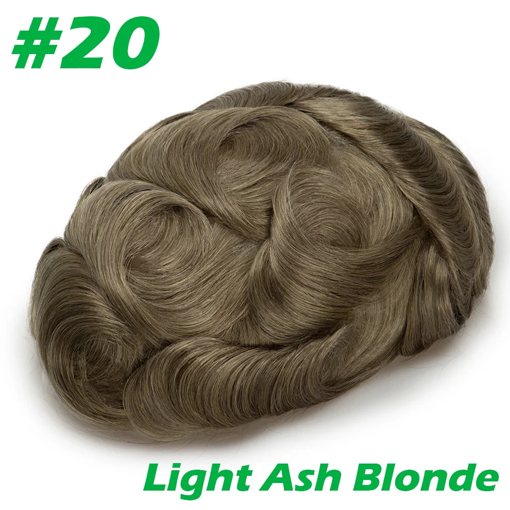 Complément capillaire homme lisse couleur 20 Blond cendré clair | Dream Shop