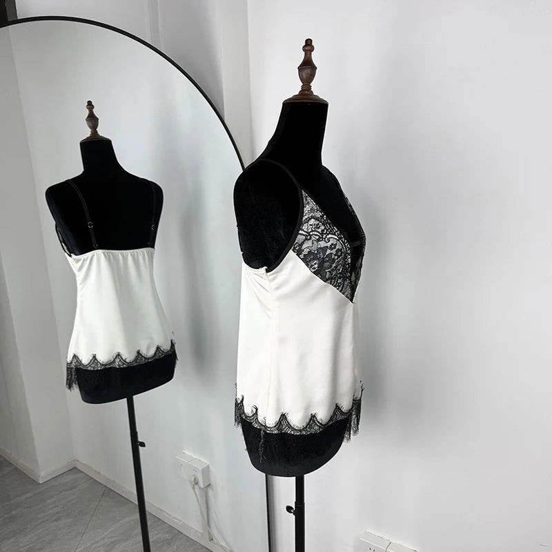 Completo 3 pezzi in raso con pizzo Completo Pizzo Lovable