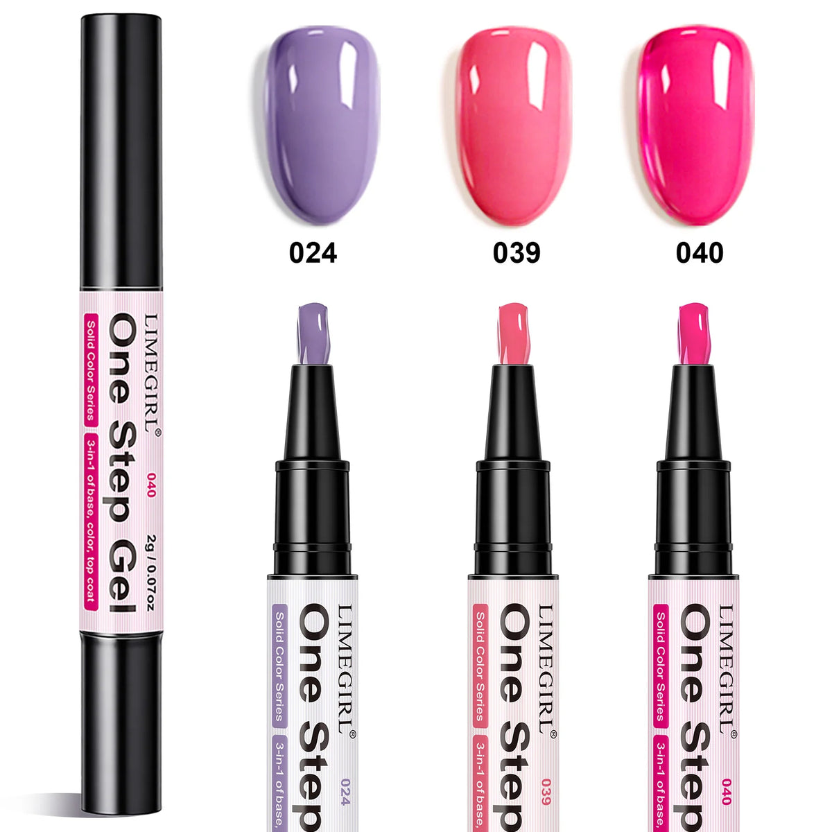 Gel nail polish pen Set of 3 pens Set 13 | Dream Shop