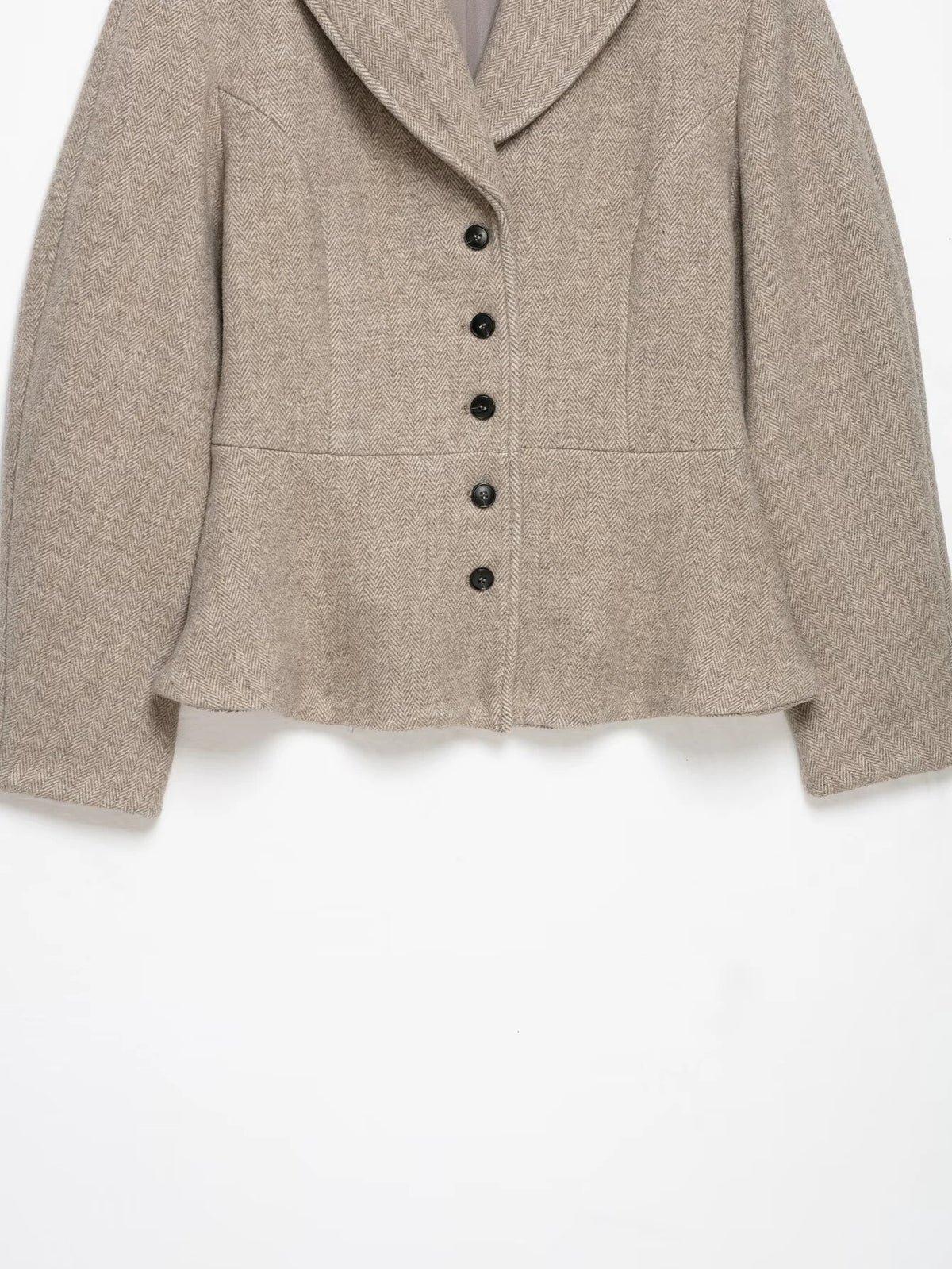Giacca blazer scampanato Mariuska dettaglio bottoni e fondo svasato | Dream Shop