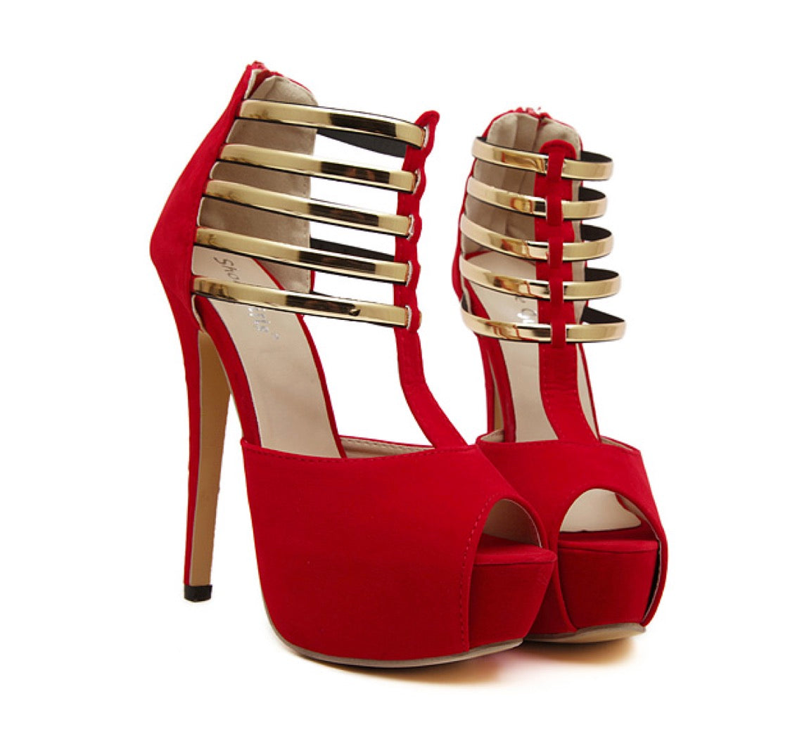 Peep Toe Goldens