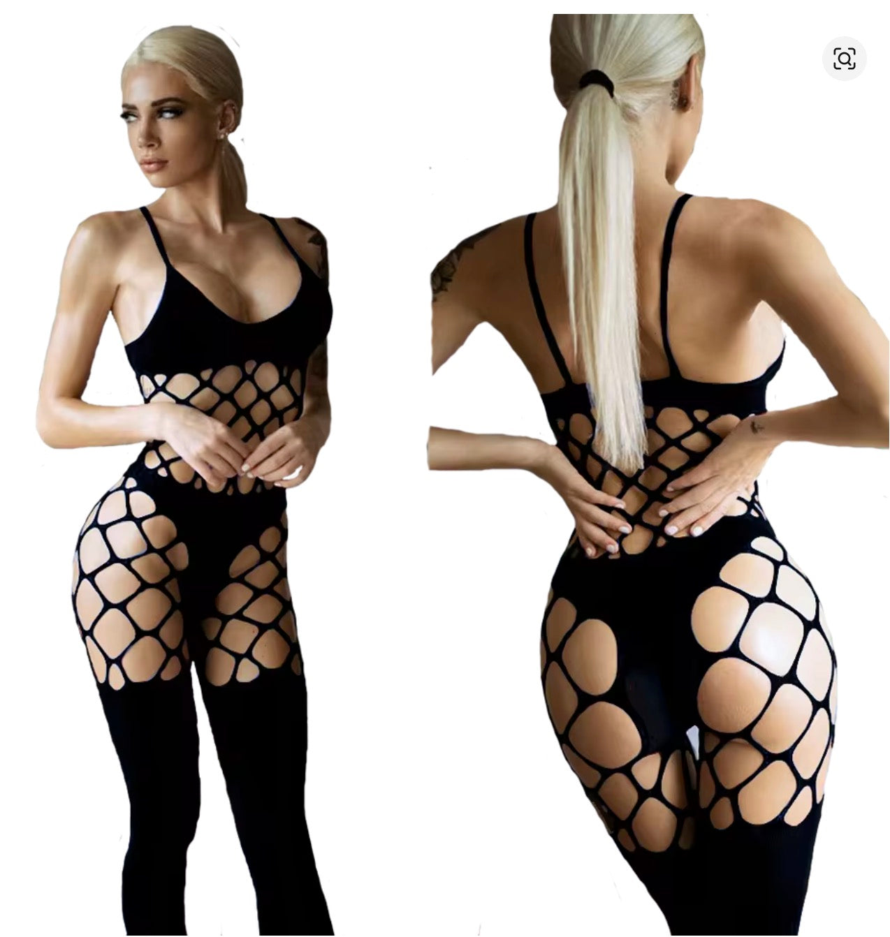 Catsuit Intimo Sexy Erua con 34 modelli in rete e pizzo elasticizzato