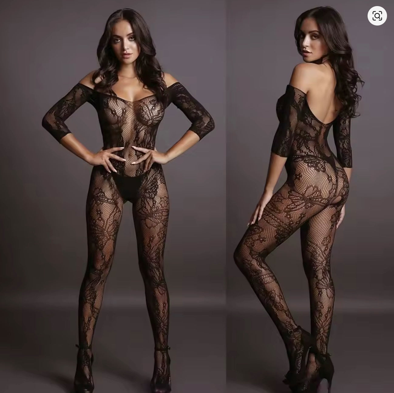 Catsuit Intimo Sexy Erua con 34 modelli in rete e pizzo elasticizzato