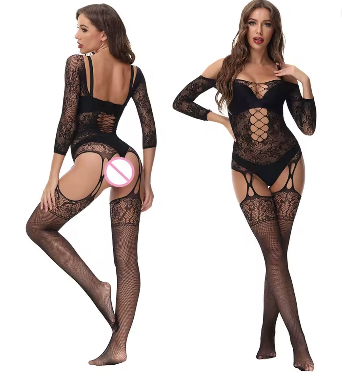 Catsuit Intimo Sexy Erua con 34 modelli in rete e pizzo elasticizzato