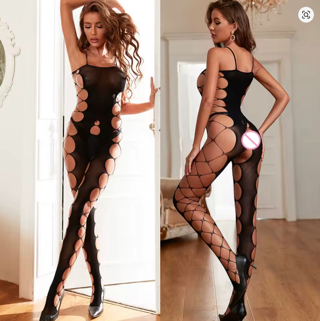 Catsuit Intimo Sexy Erua con 34 modelli in rete e pizzo elasticizzato