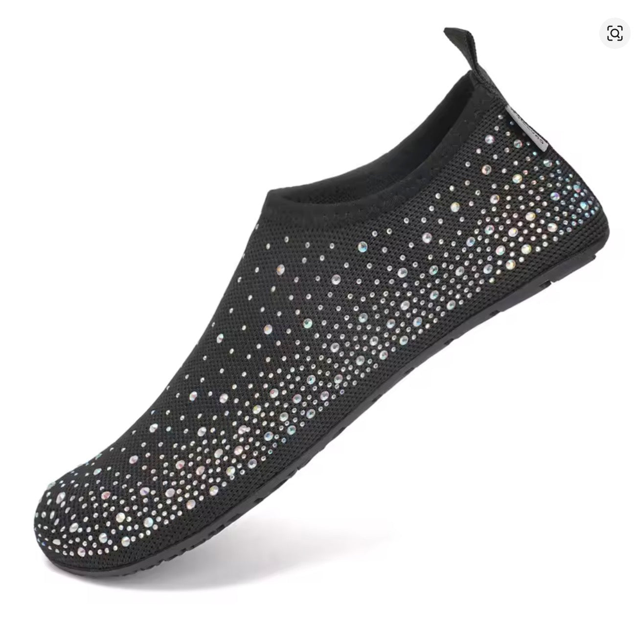 Slipper in mesh con strass Slipper Strass Comfort