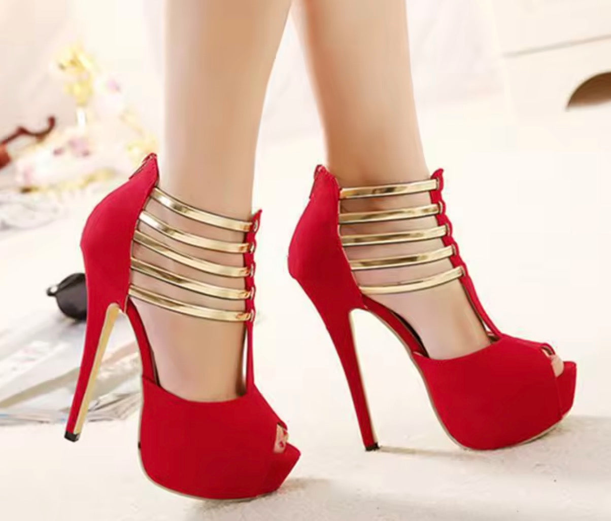 Peep Toe Goldens