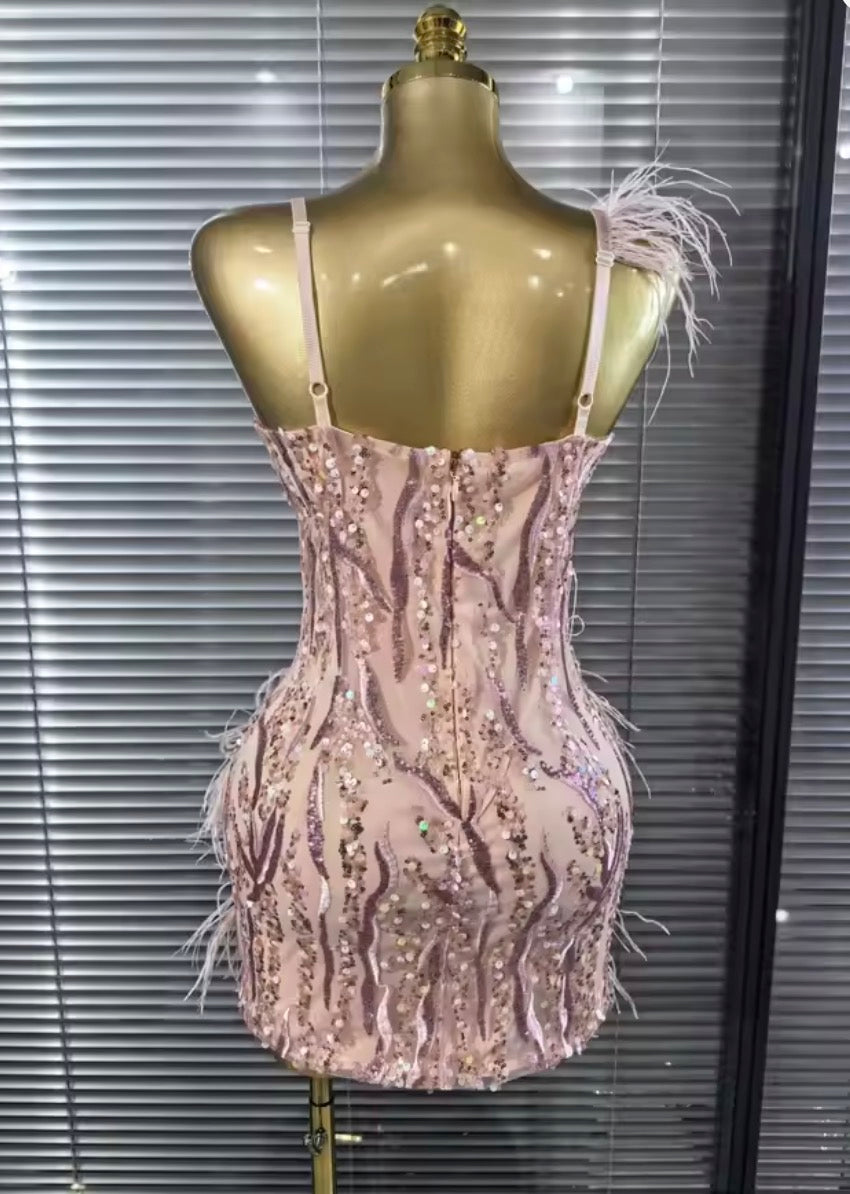 Plumage Selyh Dress — look evento speciale | Dream Shop