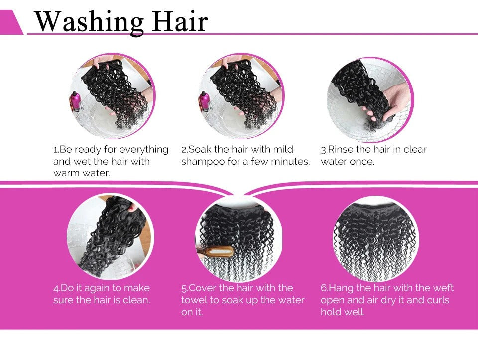 Long balayage human hair topper washing guide | Dream Shop