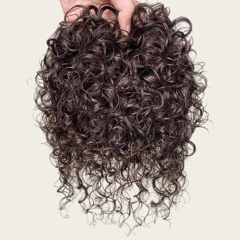 Topper cheveux naturels bouclés boucles serrées | Dream Shop