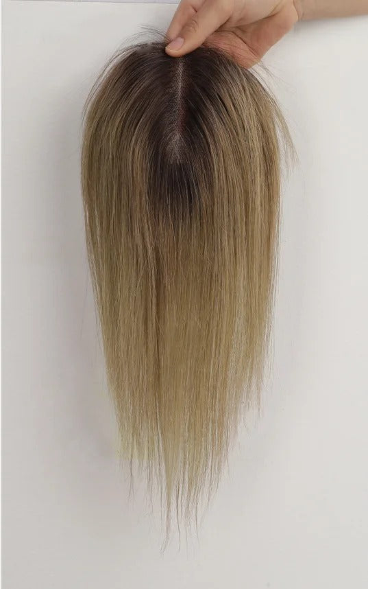 Topper sfumato ombré nuance radice scura su manichino | Dream Shop
