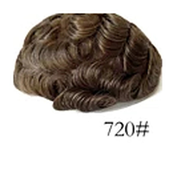 Topper uomo mosso colore 720 Castano chiarissimo 20% bianco | Dream Shop