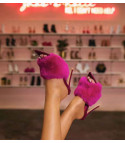 Plush heels