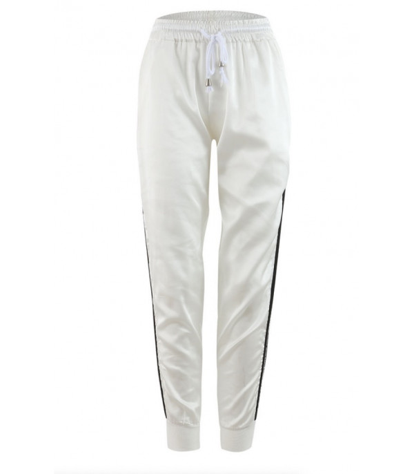 Twins satin tracksuit pants