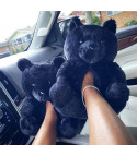 Giant teddy bear slippers