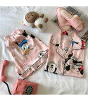 Minnie short satin pajamas