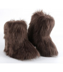 Briki furry ankle boots