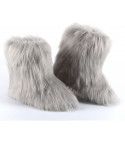 Briki furry ankle boots