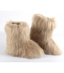 Briki furry ankle boots