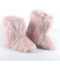 Briki furry ankle boots