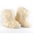 Briki furry ankle boots