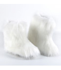 Briki furry ankle boots