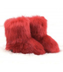 Briki furry ankle boots