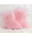 Briki furry ankle boots