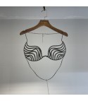 Faisy metal mesh bra