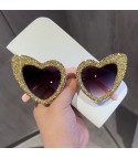 Occhiali da sole glitter heart