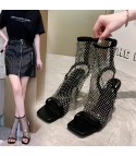 Tomfy fishnet heels