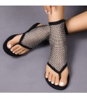 Tomfy mesh flat sandals