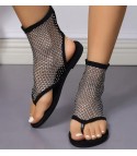 Tomfy mesh flat sandals