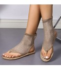 Tomfy mesh flat sandals