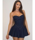 Minidress denim Lwika