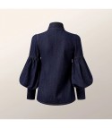 Camicia Dark Denim Baloon