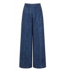 Tamasa dark denim bodysuit and trousers