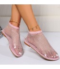 Hengy Rhinestone Mesh Ballerina