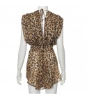 Graka leopard romper romper