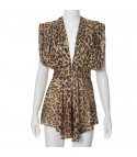 Graka leopard romper romper