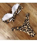 Leopard pushup band bikini