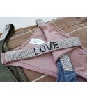 Rhinestone love briefs V