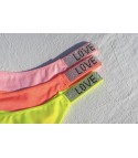 Rhinestone love briefs