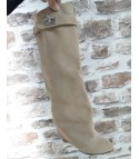 Locked wedge boot