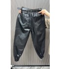 Pantalone cargo ecopelle Grasu