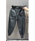 Pantalone cargo ecopelle Grasu