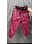 Pantalone cargo ecopelle Grasu